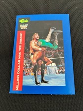 TED DIBIASE MILLION DOLLAR ROOKIE CLASSIC 1991 BLUE BORDER WWF WRESTLING CARD