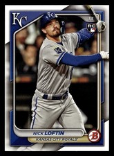 Nick Loftin 2024 Bowman #71 Kansas City Royals ROOKIE BUY10GET5FREE
