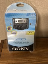 Sony SRF-M37V Walkman AM/FM Radio TV/Weather Digital Music  Damaged Packaging
