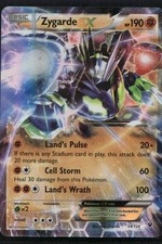 Zygarde EX Holofoil Ultra Rare XY - Fates Collide 54/124 NM