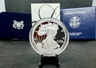 2007-W Proof American Silver Eagle with OGP & COA! 1 Oz .999 Silver!