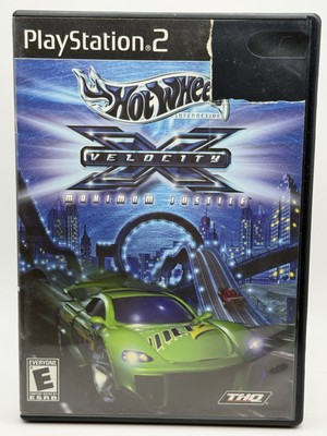Hot Wheels Velocity X Maximum Justice (2002) - Sony Playstation 2 PS2 No Manual