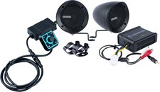Memphis Audio MXABMB2BT Two Handlebar Speakers w/ Bluetooth BLK