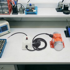 100W Elektrisch Vibrationsmotor Mit Drehzahlregler Industriemotor 3000RPM