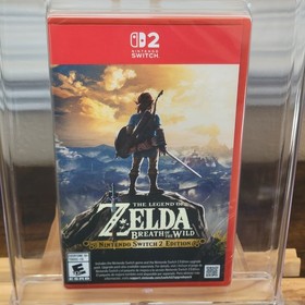 Breath of the Wild PSA 9.8 A++ 1st Print Nintendo Switch 2 125903A Graded Game