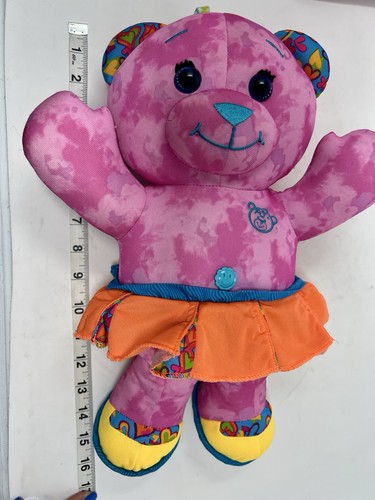 Vintage Doodle Bear Little Girl Ballerina Pink Tye-dye 2005 - 15” Plush - Picture 7 of 7