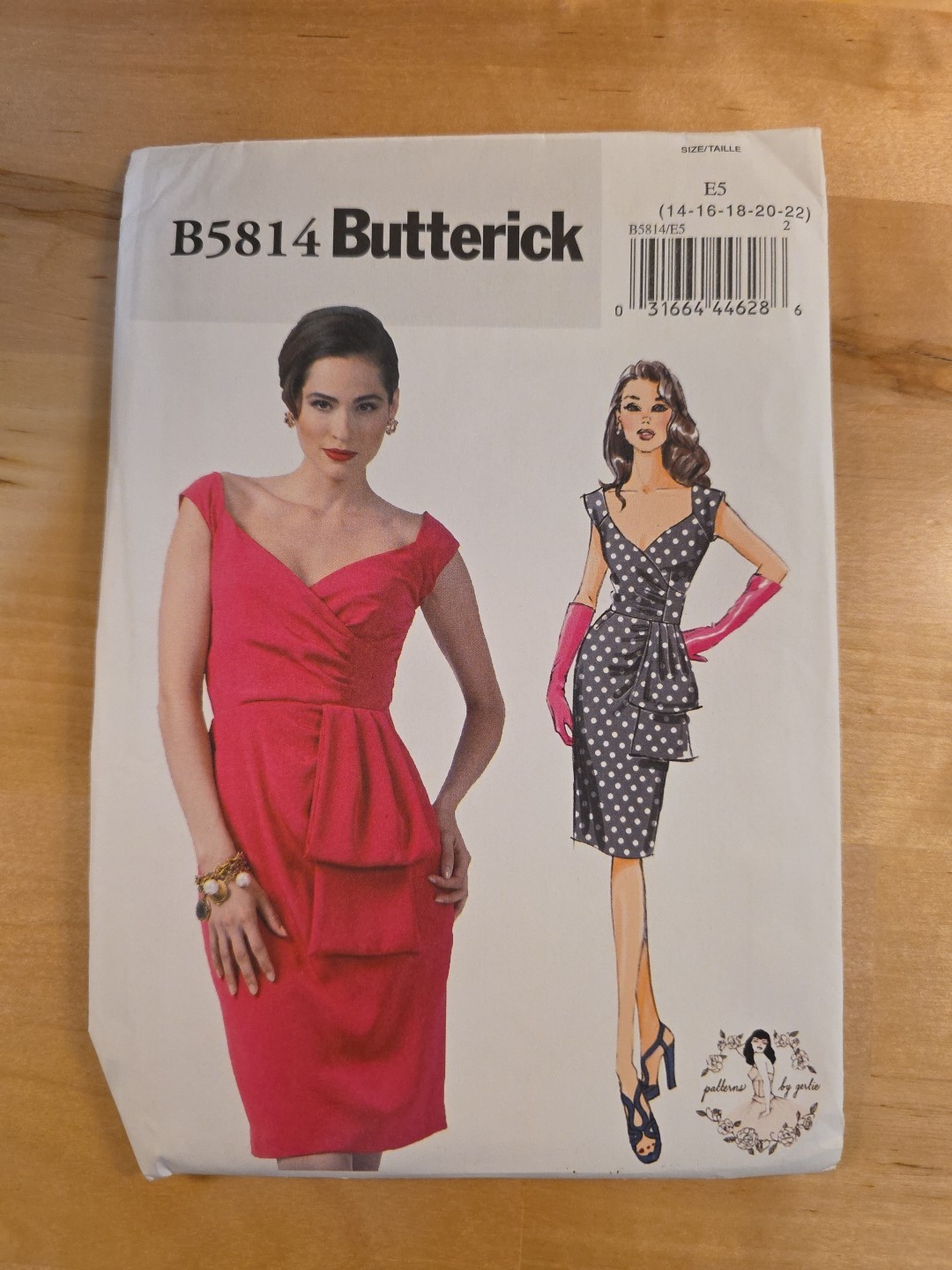 Vintage Retro 40s 50s 60s Misses Dress Butterick Sewing Pattern Rockabilly VLV