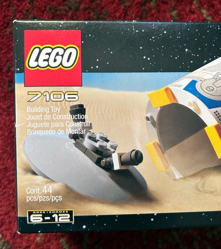 NEVER OPENED 2001 Lego 7106 Droid Escape Retired Star Wars Set w/ C-3PO + R2-D2 - Picture 20 of 24