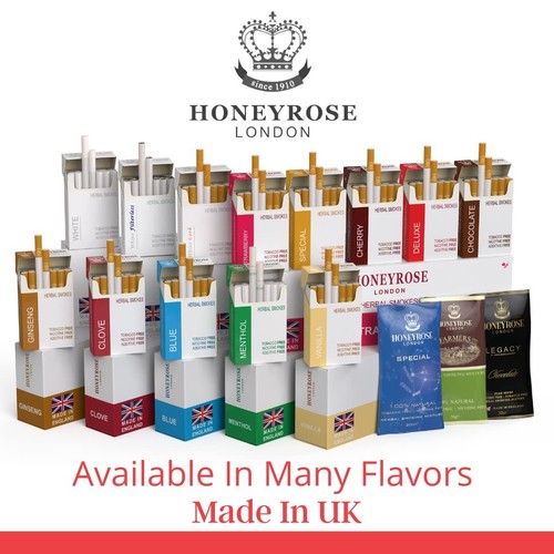 Honeyrose Deluxe Tobacco & Nicotine Free Herbal SticksOpens in a new window - Bild 2 von 6