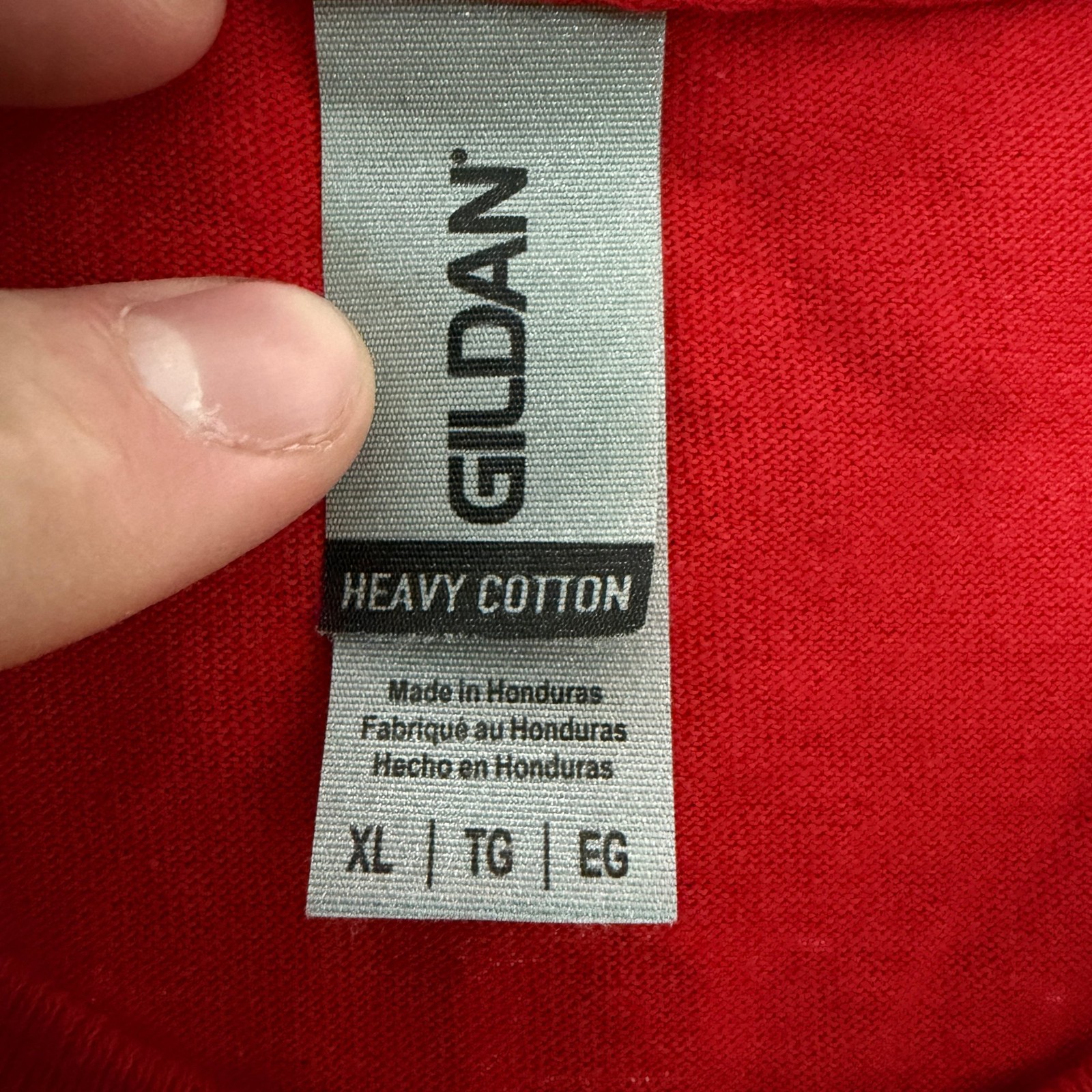 Gildan Van Halen 1979 World Tour Red T-Shirt XL Cotton Music Mens Unisex Rock thumbnail 2