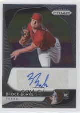 2020 Panini Prizm Rookie Brock Burke #RA-BB Auto RC 06wv