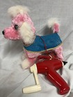 Vintage Pink Poodle Dog #269 Genecon Generator Operated Fur Toy In Original Box. — photo 4