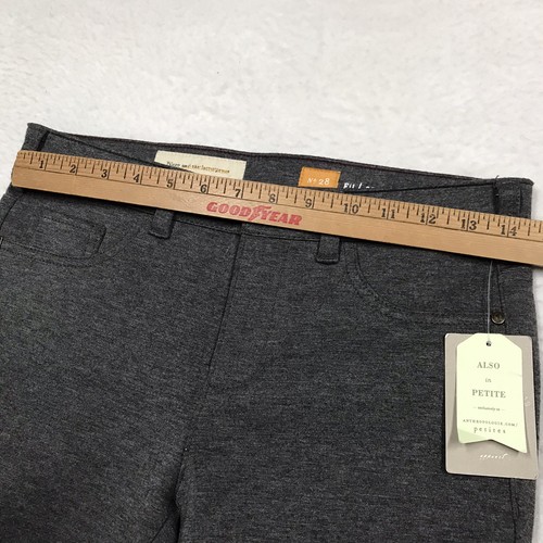 NWT PILCRO Serif Legging Pant Women 28 (28x28) Gray Stretch Fit Athleisure NEW - Picture 6 of 18