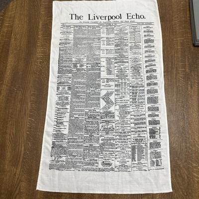 The Liverpool Echo Geschirrtuch, 27. Oktober 1879 Kopie