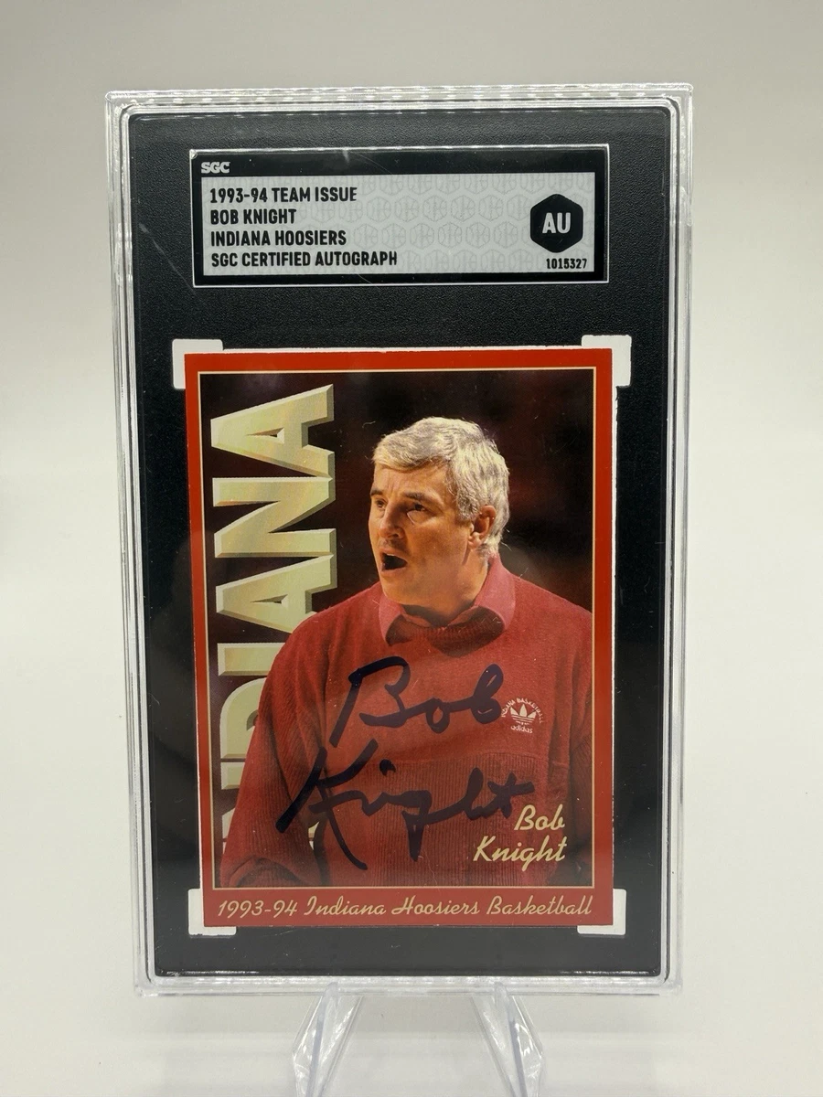 Bob Knight NCAA Autographed Items products for sale | eBay