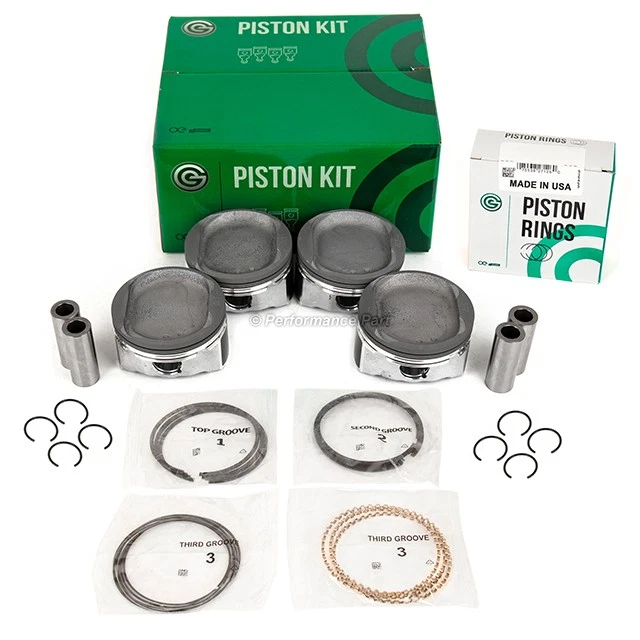 Pistones con anillos para 07-13 Toyota Camry RAV4 Scion tC Lexus 2.4 2AZFE Foto 2 de 4