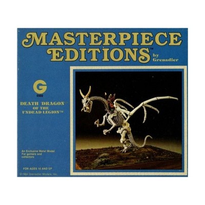 Grenadier Boxed Minis  Masterpiece Eds - Death Dragon of the Undead Legi VG/EX