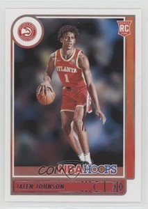 2021-22 Panini NBA Hoops Rookies Jalen Johnson #213 Rookie RC