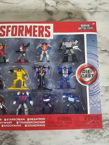 Jada Toys Nano Metalfigs Transformers Die-Cast Figures 1.65" (18-Pack) - Picture 3 of 13