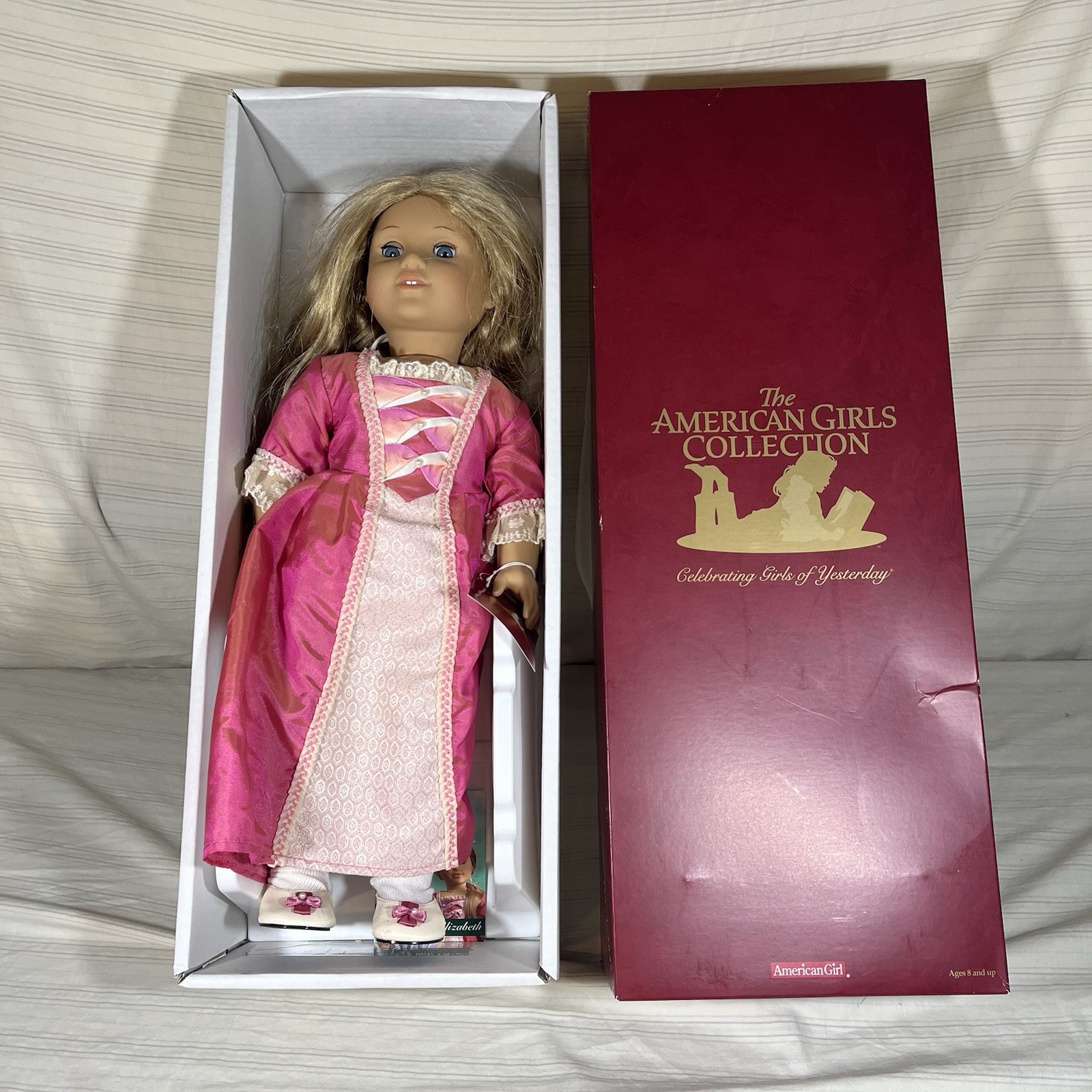 American Girl Elizabeth Cole Doll with Meet Outfit Retired w