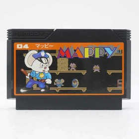 Used Mappy Famicom Software Retro Date Specificat FV231