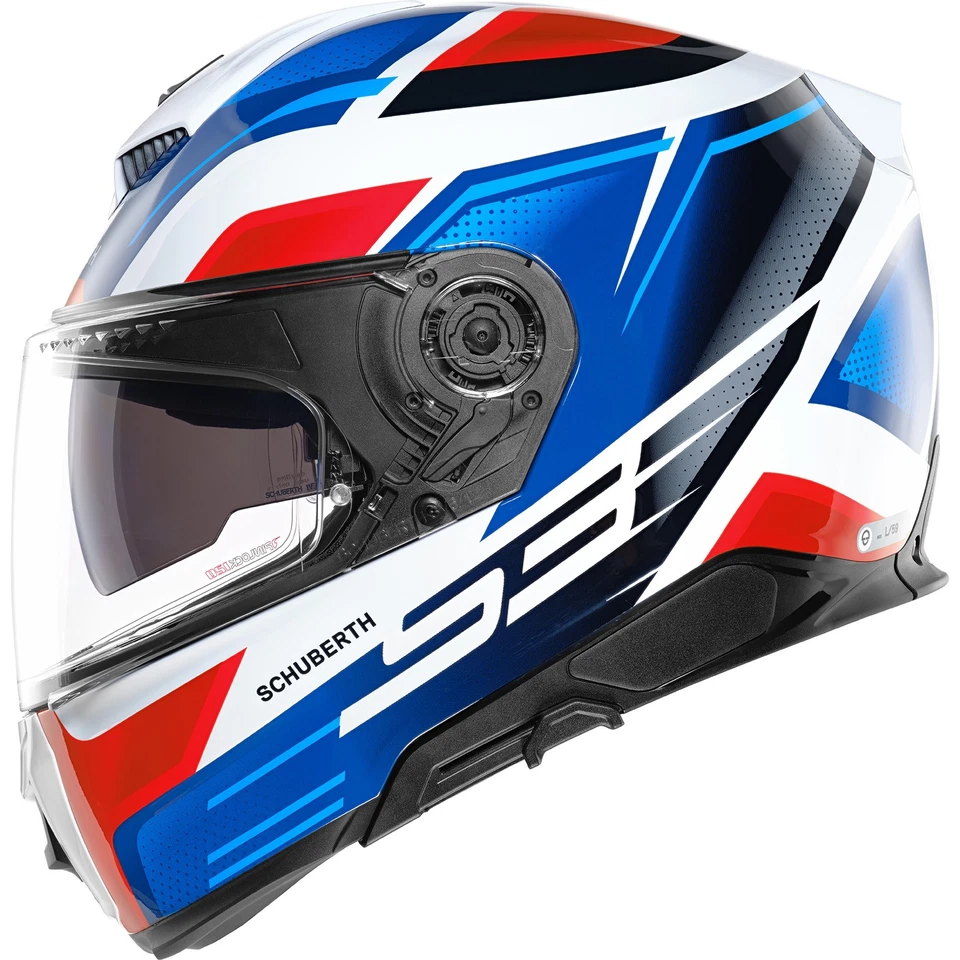 Schuberth S3 Integralhelm Storm Blue Motorradhelm Motorrad Helm Sonnenvisier - Bild 2 von 4