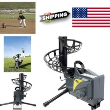 Adjustable Pitching Machine for Baseball and Softball | Easy to Use and Portable