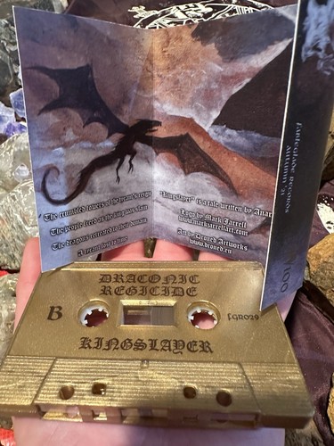 79/100 DRACONIC REGICIDE KINGSLAYER DUNGEON SYNTH DARK AMBIENT COLORADO - Picture 4 of 8