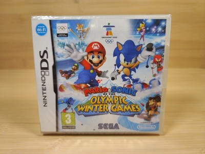 Mario & Sonic bei den Olympischen Winterspielen Nintendo DS - Brandneu Sealed