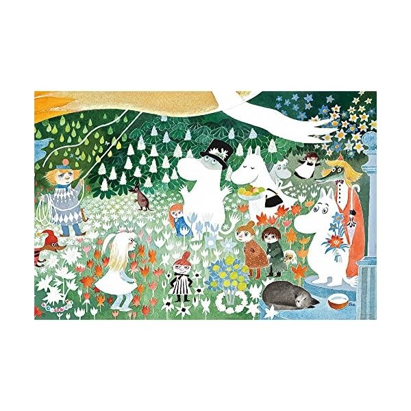 Moomin the Dangerous Journey 1000 piece jigsaw puzzle Yanoman 10-1289 JAPAN