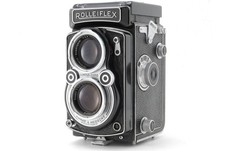 , Tested Working Rollei Rolleiflex 3.5E Medium Format Twin Lens Reflex Camera