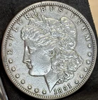 1891-CC Morgan Silver Dollar Nearly Flawless Surfaces High Grade CC Mint