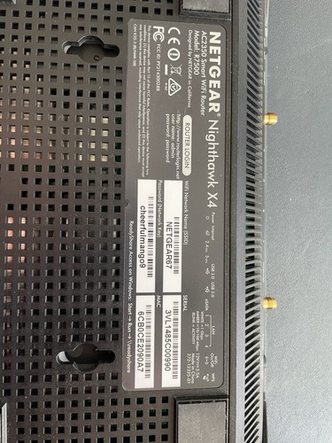 NETGEAR Nighthawk X4 R7500 AC2350 Mbps Wireless AC Router (R7500-100UKS) used - Bild 8 von 8