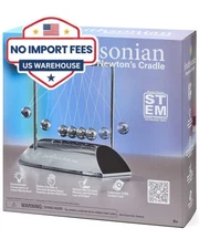 Newton's Cradle Desk Toy by Smithsꝋnian STEM Physics Educational Desktop Gadget