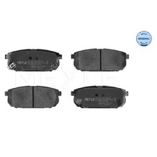 Satz Bremsbeläge Bremsklötze hinten für KIA Sorento 1 JC 2 XM | 23845480