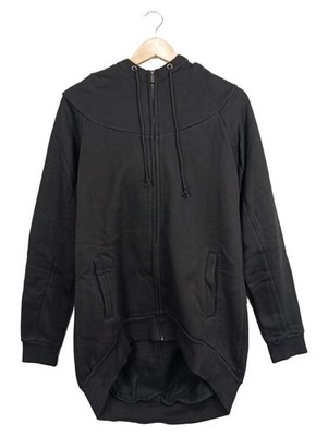 Forplay Damen Sweatjacke Hoodie Kapuzenjacke Gr. 38 Schwarz Casual