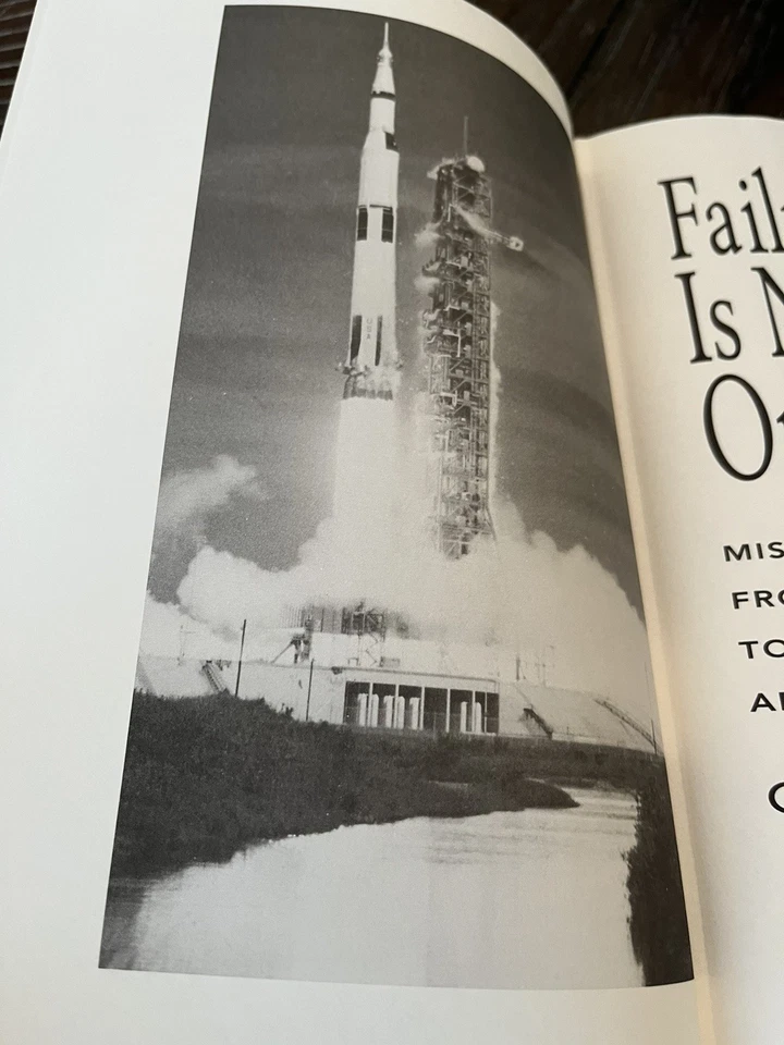 Failure Is Not An Option by Gene Kranz 1st. Edition Hardback Apollo NASA Foto 3 de 4