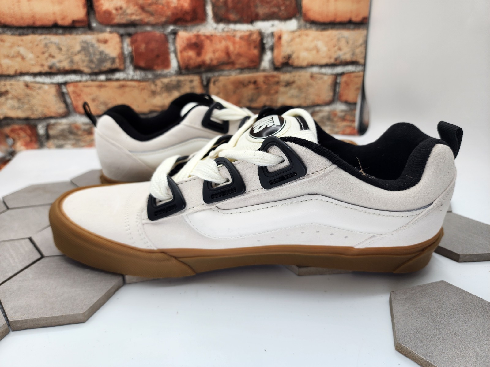 Vans Knu Skool Dr Marshmallow Cream Off White Classic Gum Sz 13 Men New Rare thumbnail 8