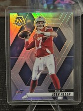 2025 Panini Mosaic Josh Allen #150 Silver Prizm Bills MVP