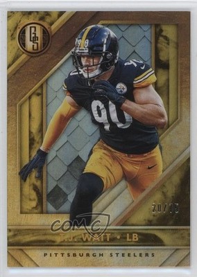 2020 Panini Gold Standard Platinum /75 TJ Watt #21 uk2