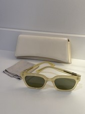 Gentle Monster Musee YC8 Sunglasses Yellow/Gray Frame