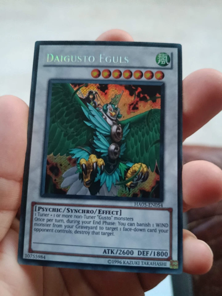 Yu Gi Oh - Daigusto Eguls - HA05-EN054 - Secret Rare - UNL - Near Mint - Image 2 of 2