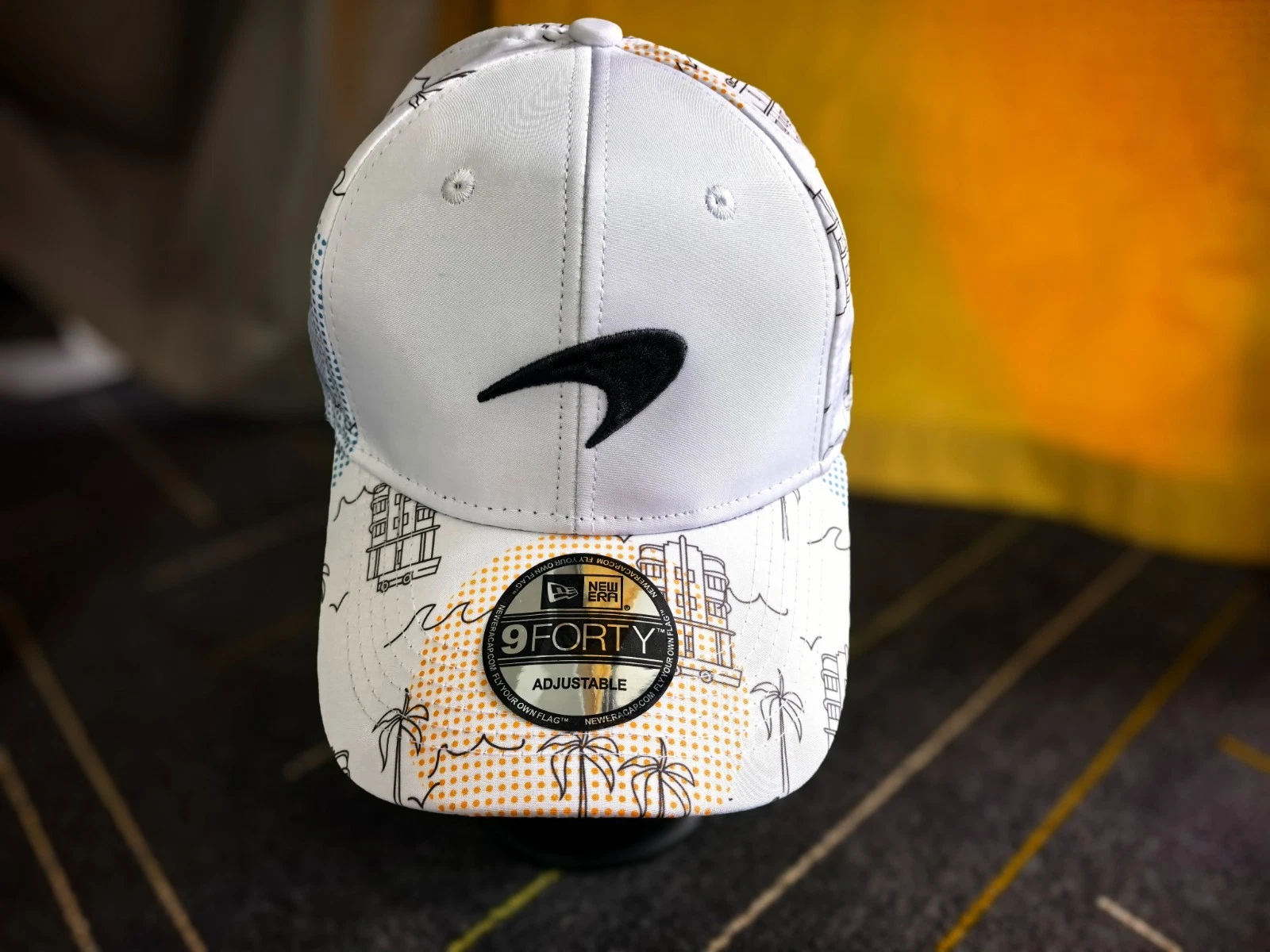 McLaren Men's Casual Outdoor Sports Printed Adjustable White Baseball Cap
Opens in a new window or t