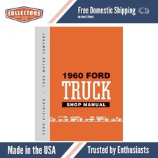 1960 Ford Truck Shop Manual
