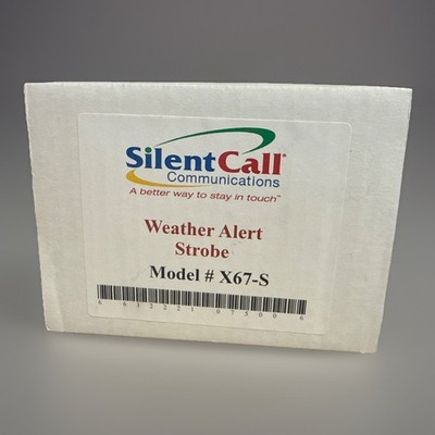 Silent Call X67-S Weather Alert Strobe - New In Box