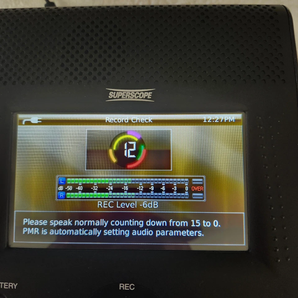 Near Mint Rebuilt Superscope PMR61 16GB Int MemoryUSB meeting Recorder - Image 4 of 4