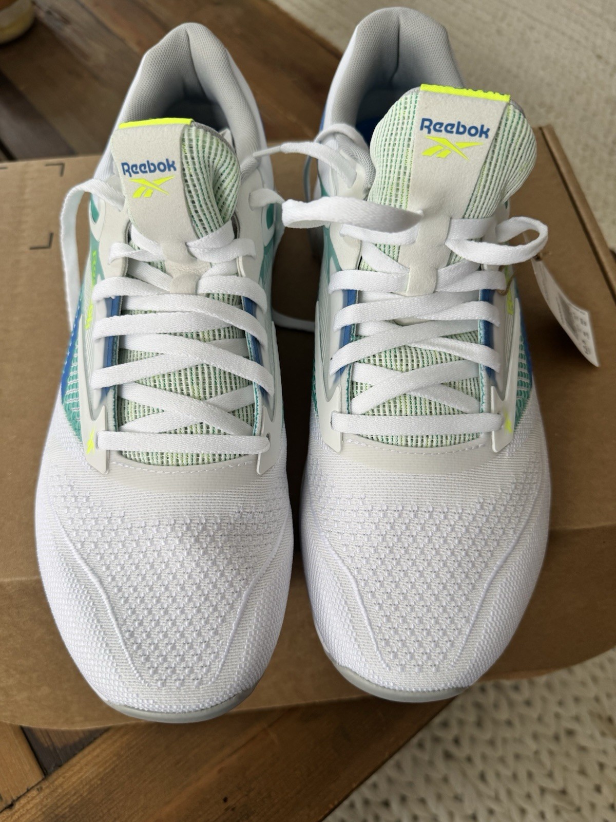 Size 12.5 - Reebok Nano X4 White Sport Green