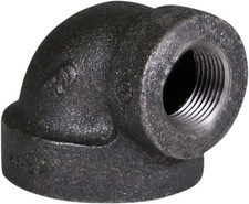 3/4" x 2" 90 Degree Reducing Street Elbow Cast Iron Threaded Fitting