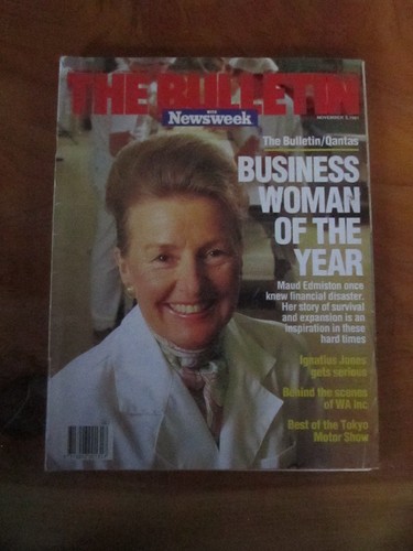 MAGAZINE THE BULLETIN WITH NEWSWEEK NOVEMBER 5, 1991 *****