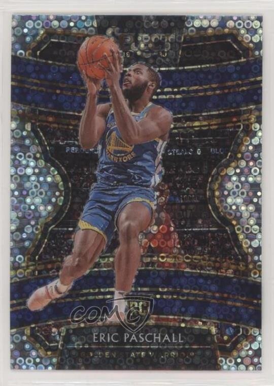 2019-20 Panini Select Concourse Hybrid Disco Prizm Eric Paschall #12 01yl